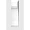 Ekena Millwork Standard Bryant Architectural Grade PVC Bracket, 3 1/2"W x 6"D x 6"H BKTP04X06X06BRY - alternate 4